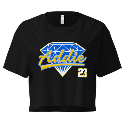Addie Morris | Jersey Style Crop Top