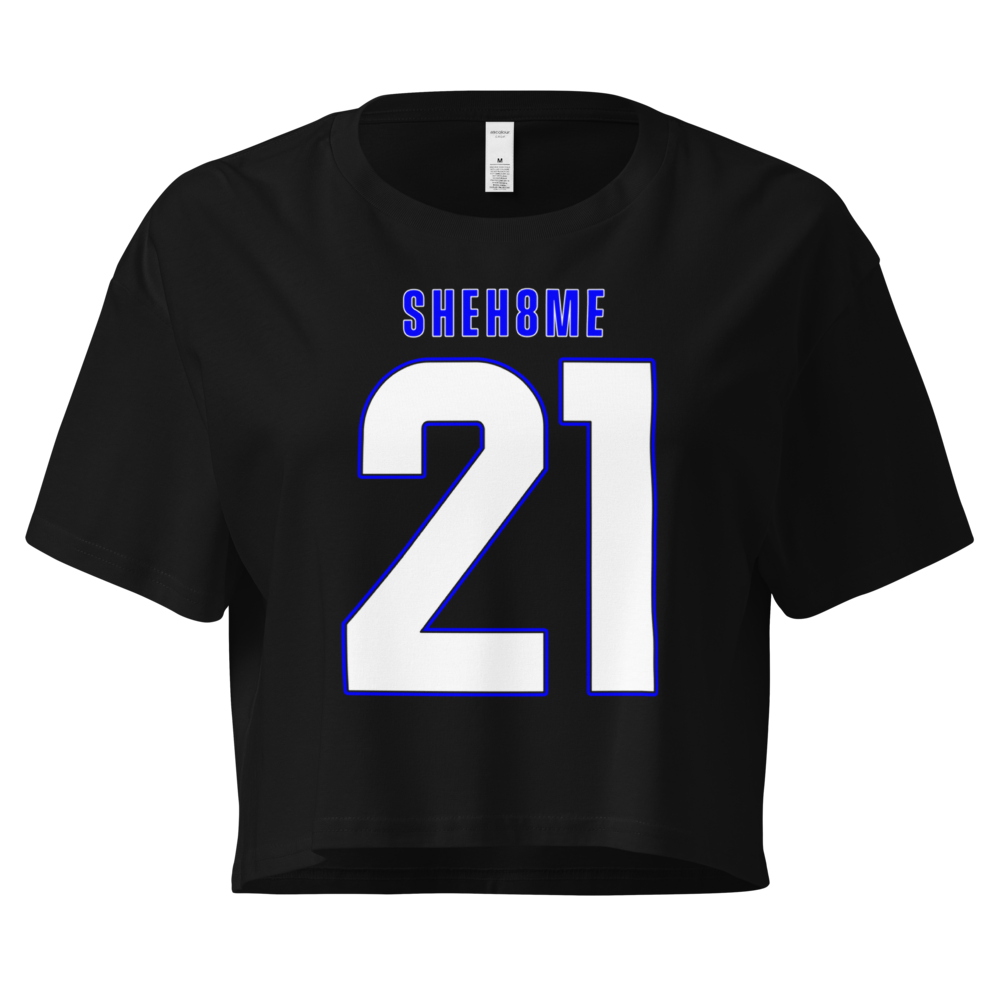 Clare Strong | Jersey Style Crop Top