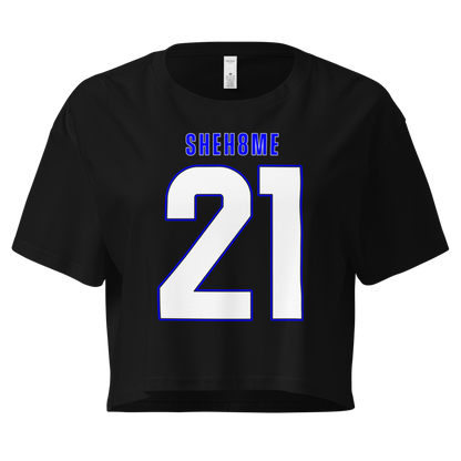Clare Strong | Jersey Style Crop Top