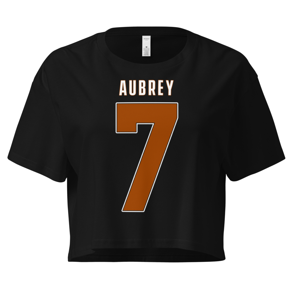 Aubrey Gibson | Jersey Style Crop Top