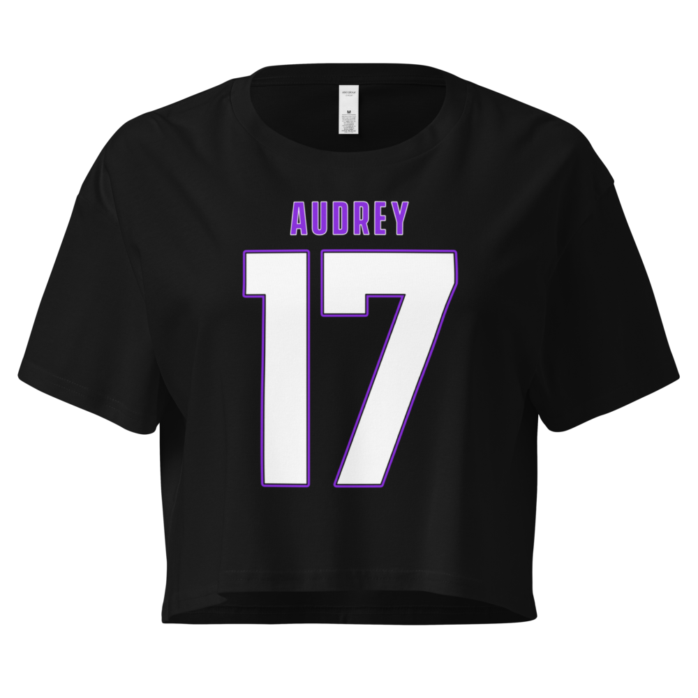 Audrey Cook | Jersey Style Crop Top