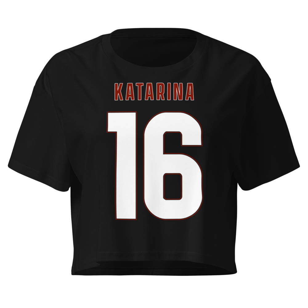 Katarina Olvera | Jersey Style Crop Top
