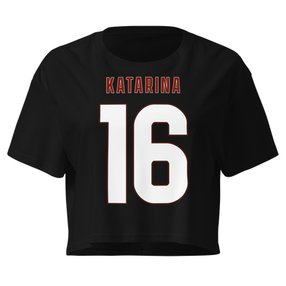 Katarina Olvera | Jersey Style Crop Top