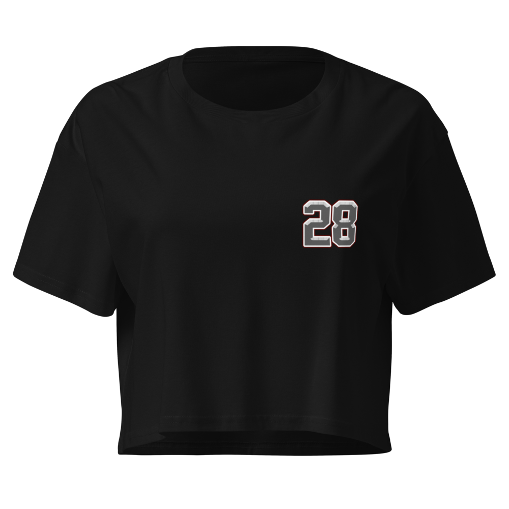 Lilyannah Bible | Jersey Style Crop Top
