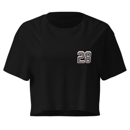 Lilyannah Bible | Jersey Style Crop Top