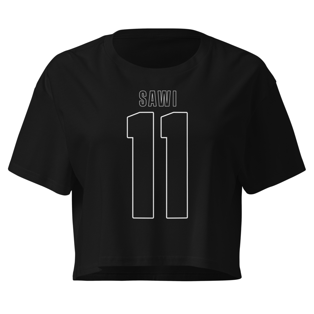 Ava Sawi | Jersey Style Crop Top