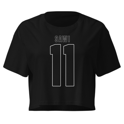 Ava Sawi | Jersey Style Crop Top