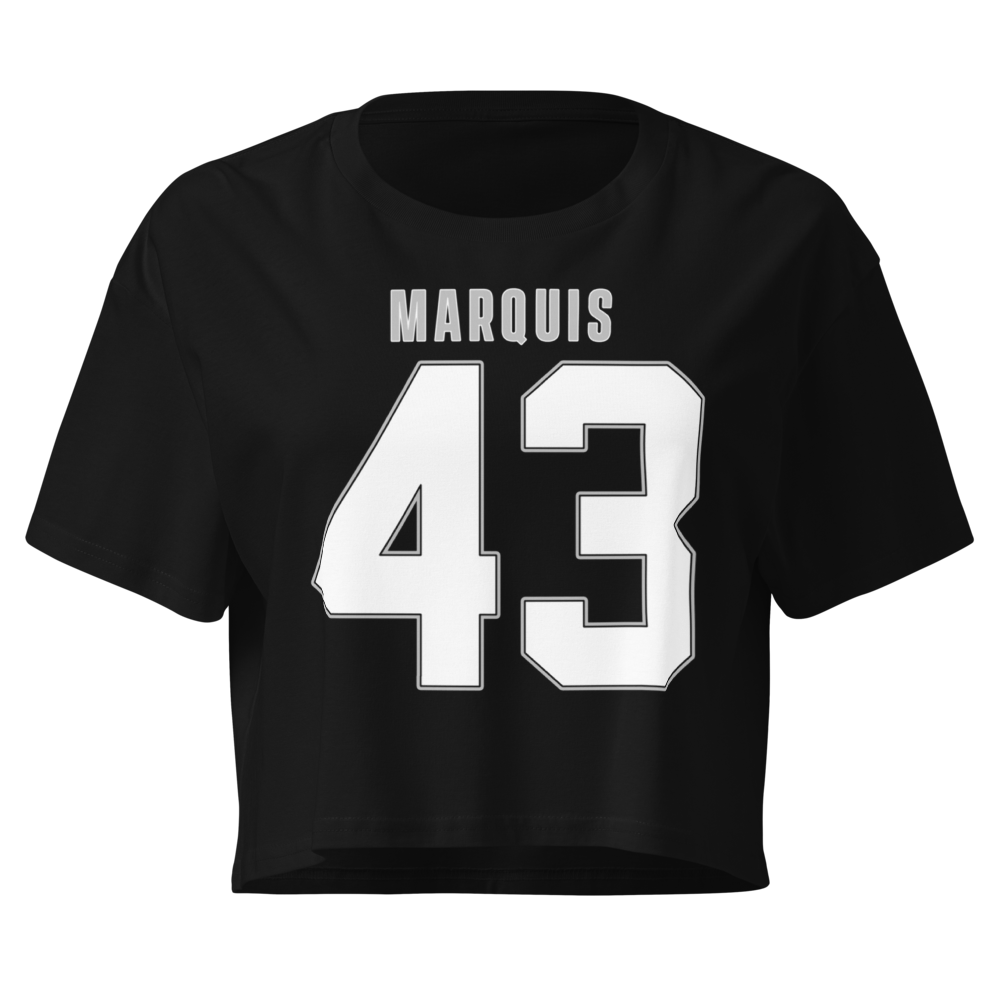 MarQuis Allen | Jersey Style Crop Top