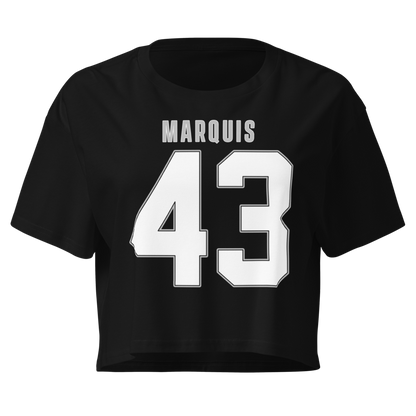 MarQuis Allen | Jersey Style Crop Top