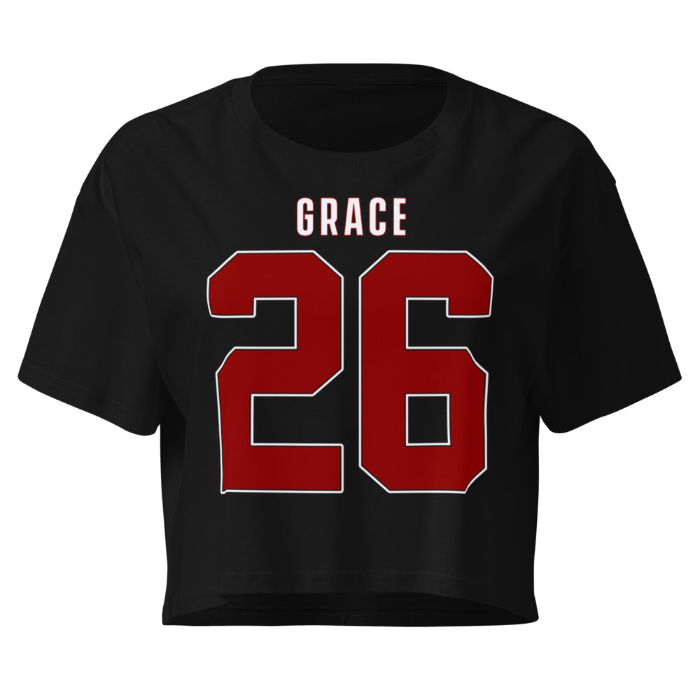 Grace Oberst | Jersey Style Crop Top