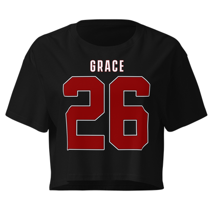 Grace Oberst | Jersey Style Crop Top