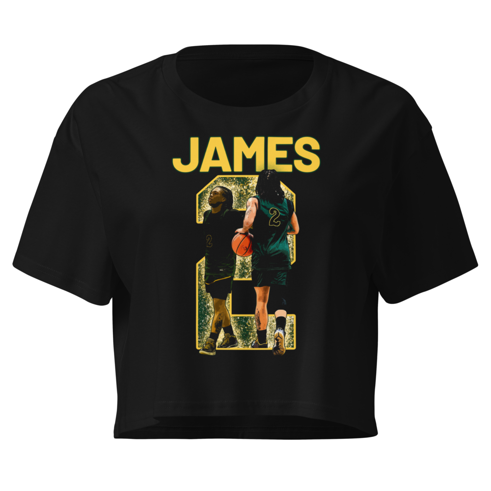 Diante James | Mural Crop Top
