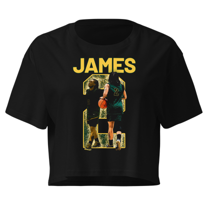 Diante James | Mural Crop Top