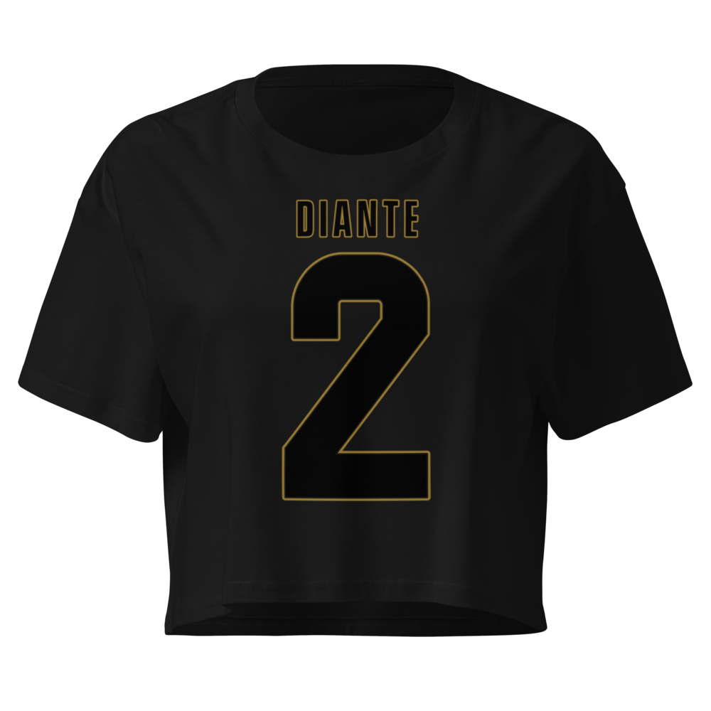 Diante James | Jersey Style Crop Top