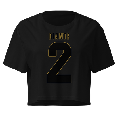 Diante James | Jersey Style Crop Top