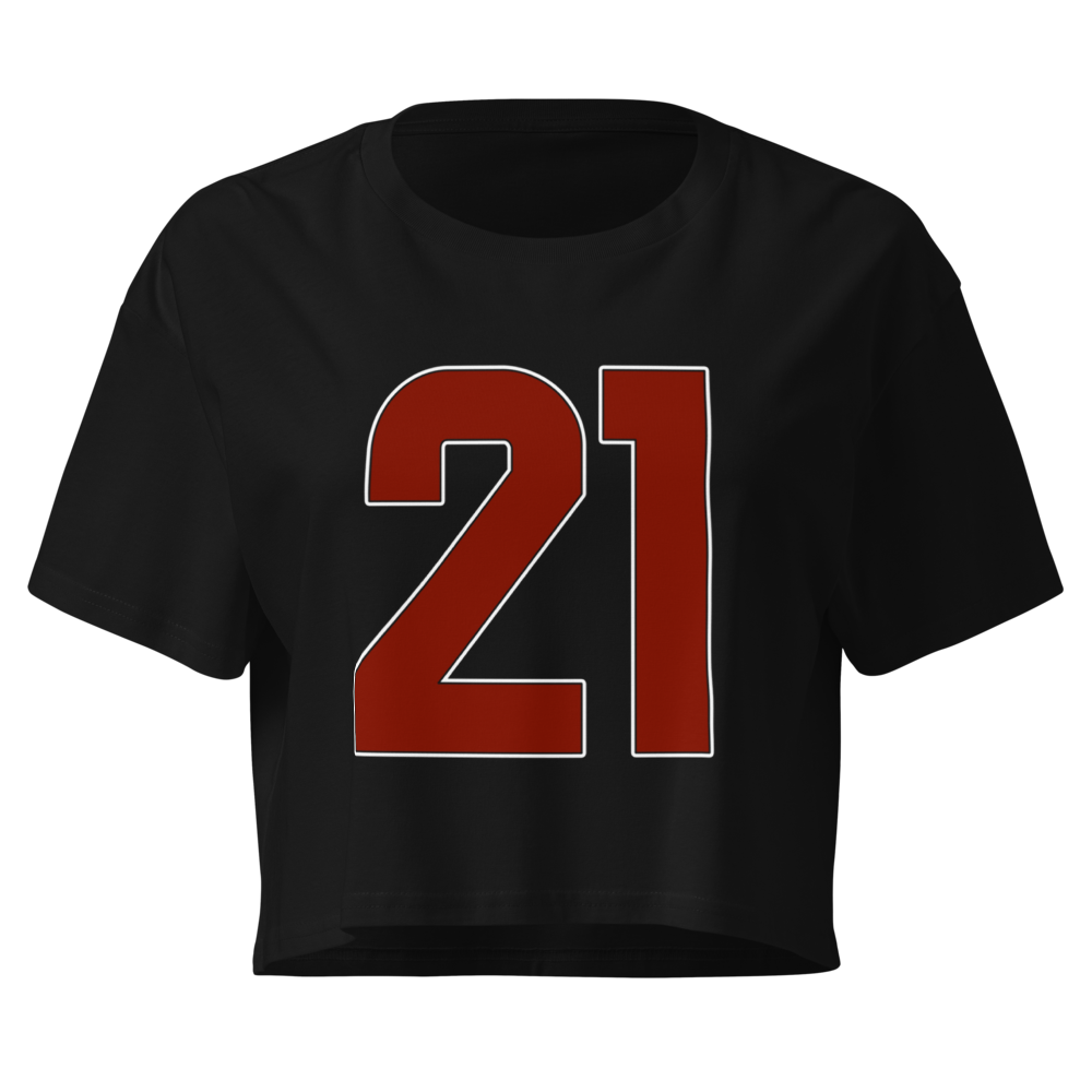 A'zon Young | Jersey Style Crop Top