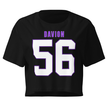 Davion Lane | Jersey Style Crop Top