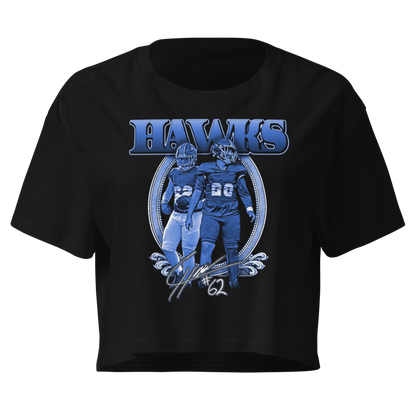 Cristian Hawks | Mural Crop Top