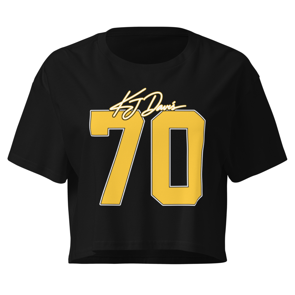 KJ Davis | Jersey Style Crop Top