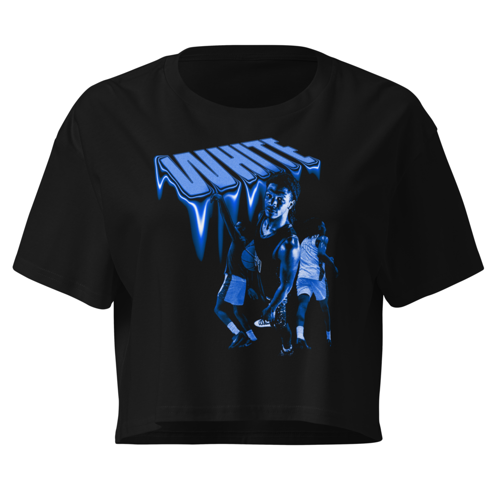 Lamarious White | Mural Crop Top