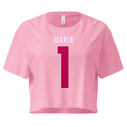 Maria Savvun | Jersey Style Crop Top