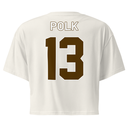 Malik Polk | Jersey Style Crop Top
