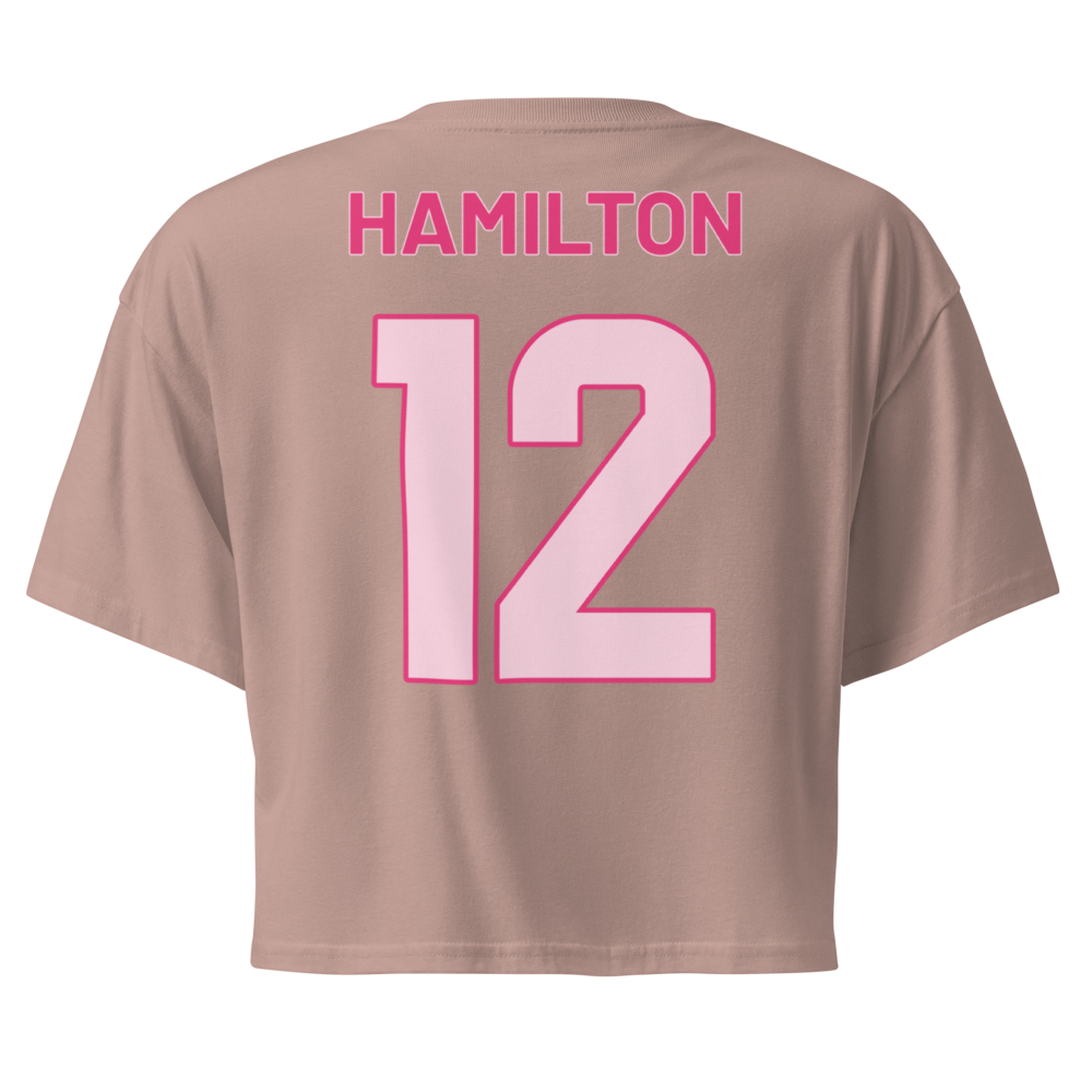 Jolie Hamilton | Jersey Style Crop Top