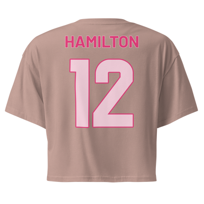 Jolie Hamilton | Jersey Style Crop Top