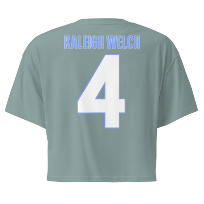 Kaleigh Welch | Jersey Style Crop Top