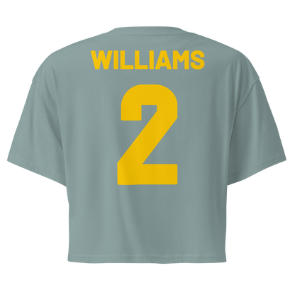 Quentin Williams | Jersey Style Crop Top