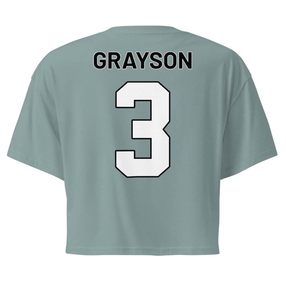 Ryan Grayson | Jersey Style Crop Top
