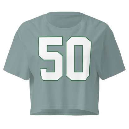 Quran Haten-Harper | Jersey Style Crop Top