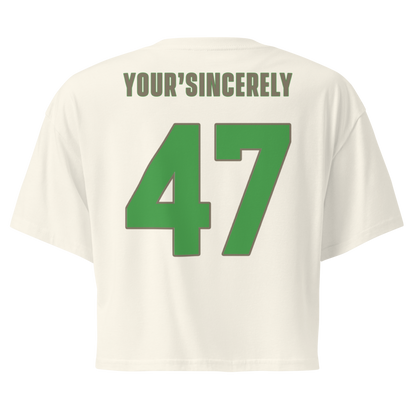 Sincere Harris | Jersey Style Crop Top