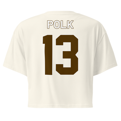 Malik Polk | Jersey Style Crop Top