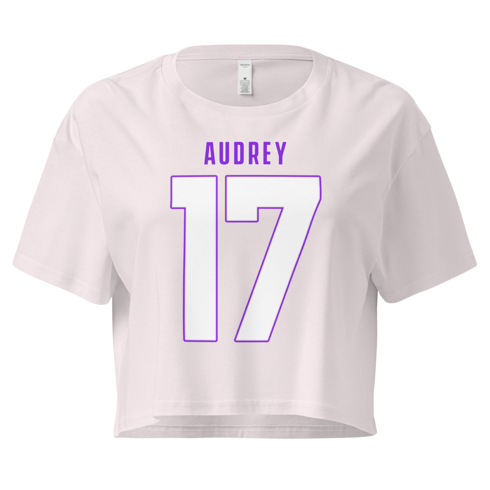 Audrey Cook | Jersey Style Crop Top