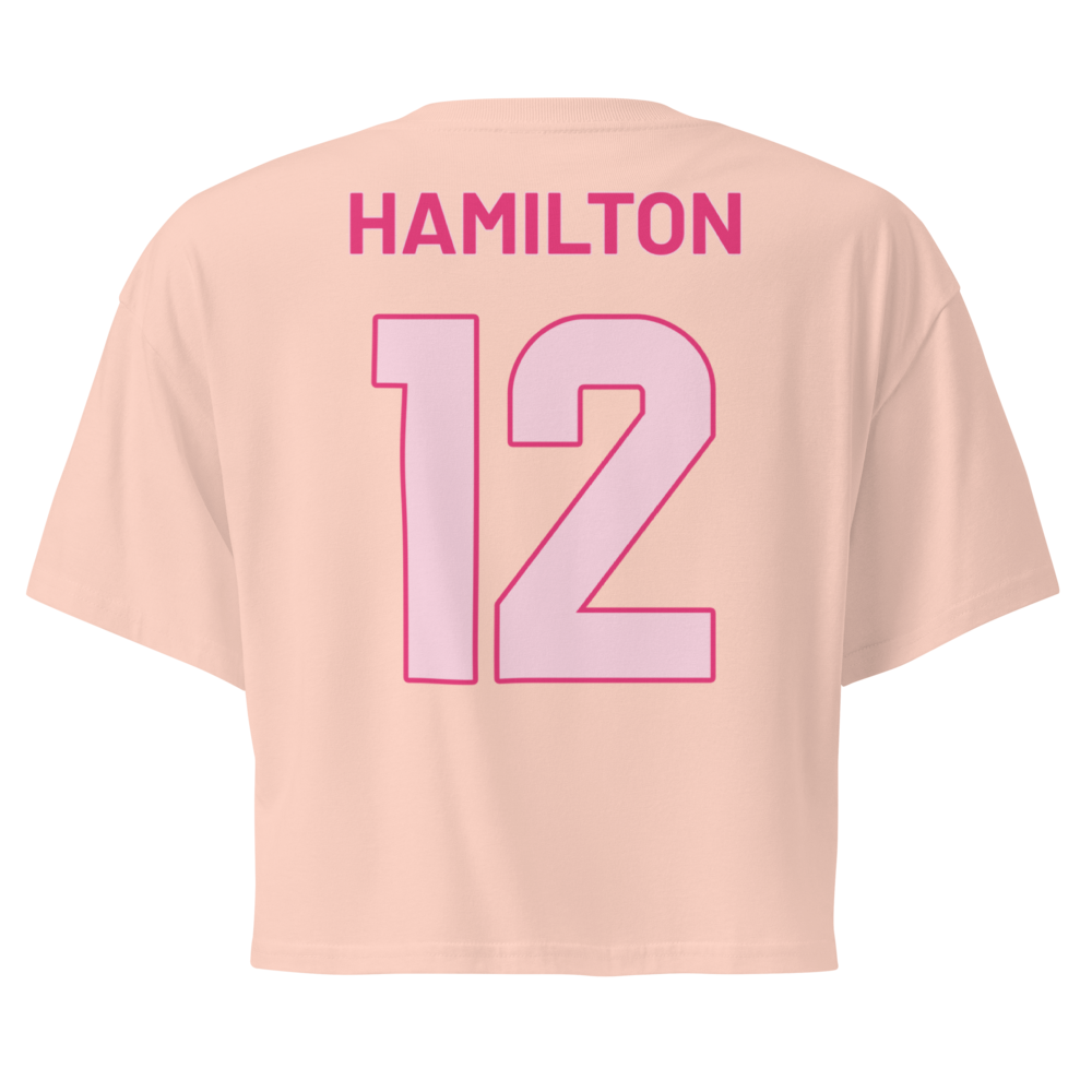 Jolie Hamilton | Jersey Style Crop Top