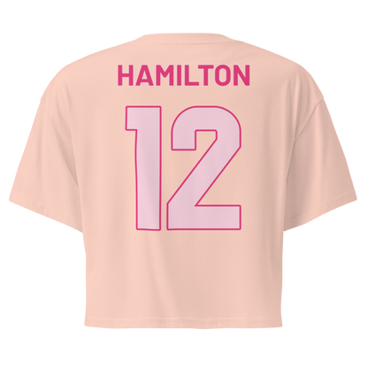 Jolie Hamilton | Jersey Style Crop Top