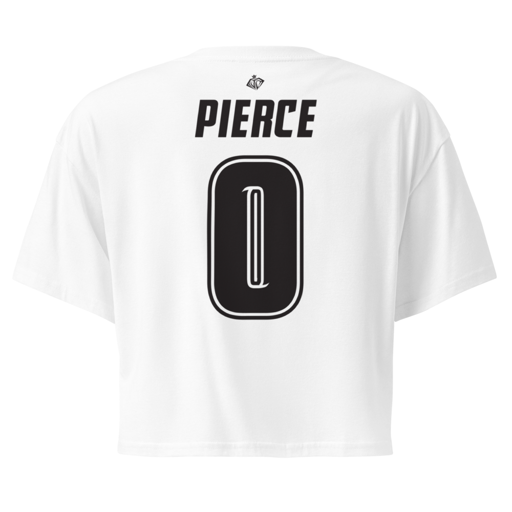 Karhys Pierce | Black & White Crop Top
