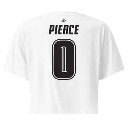 Karhys Pierce | Black & White Crop Top