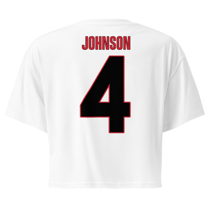 Samerria Johnson | Jersey Style Crop Top
