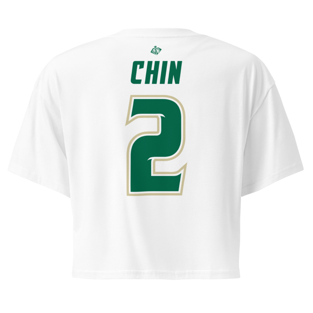 Grace Chin | Jersey-Style Crop Top