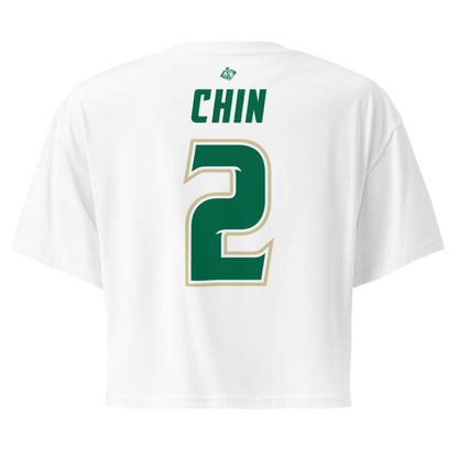 Grace Chin | Jersey-Style Crop Top