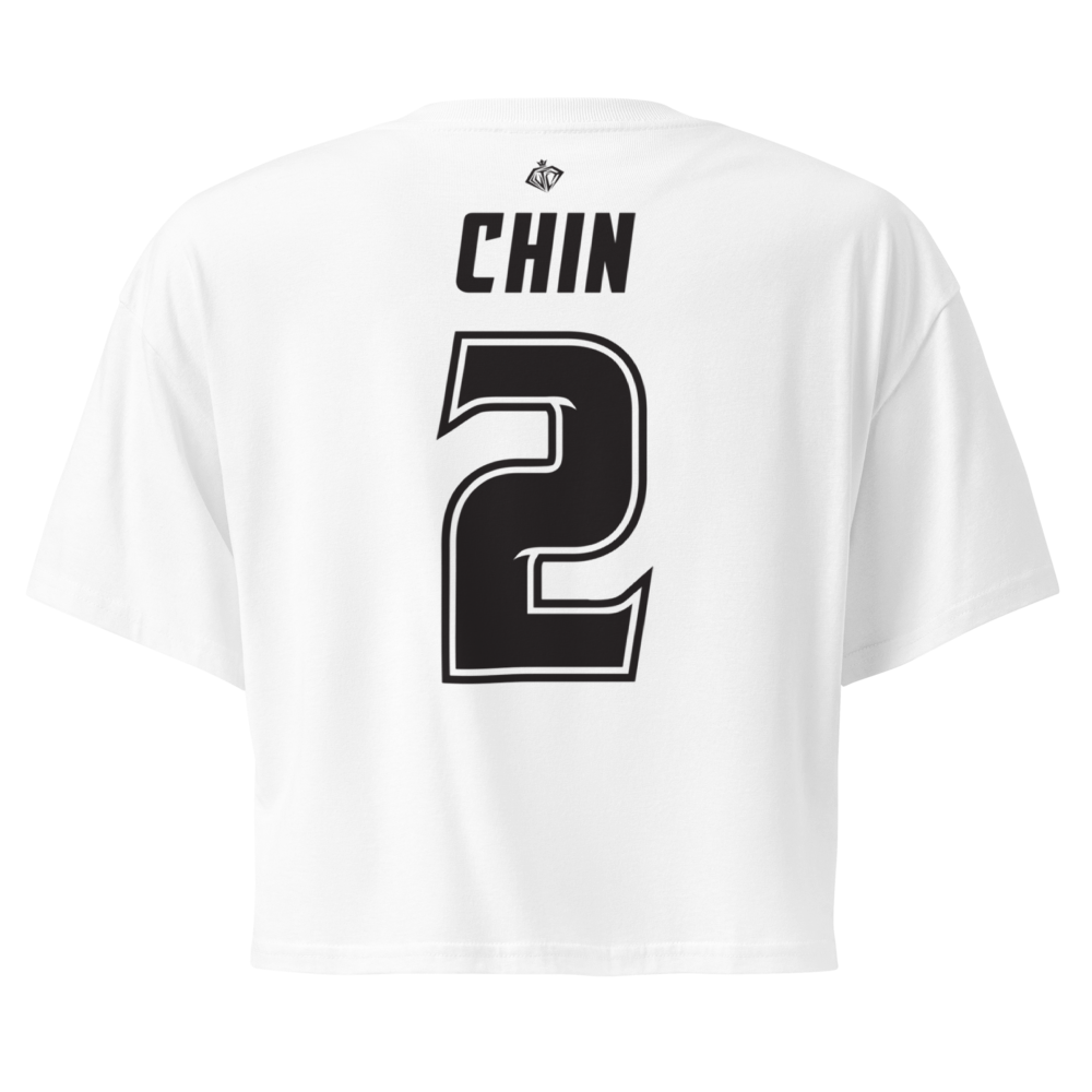 Grace Chin | Black & White Crop Top