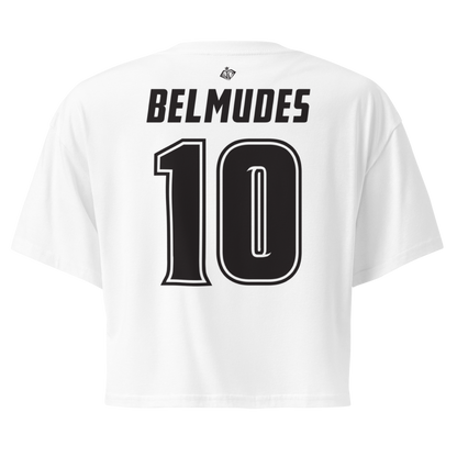 Joao Belmudes | Black & White Crop Top