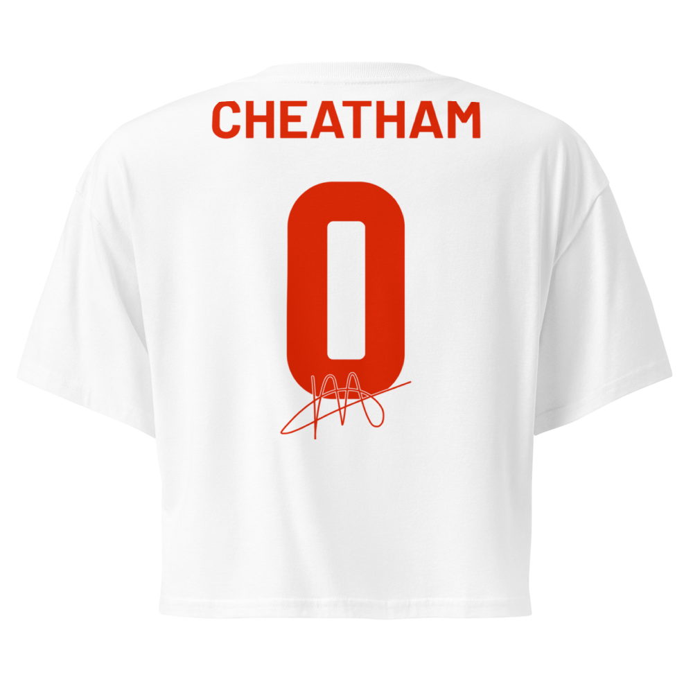 Mia Cheatham | Jersey Style Crop Top