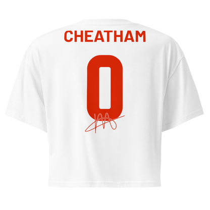 Mia Cheatham | Jersey Style Crop Top