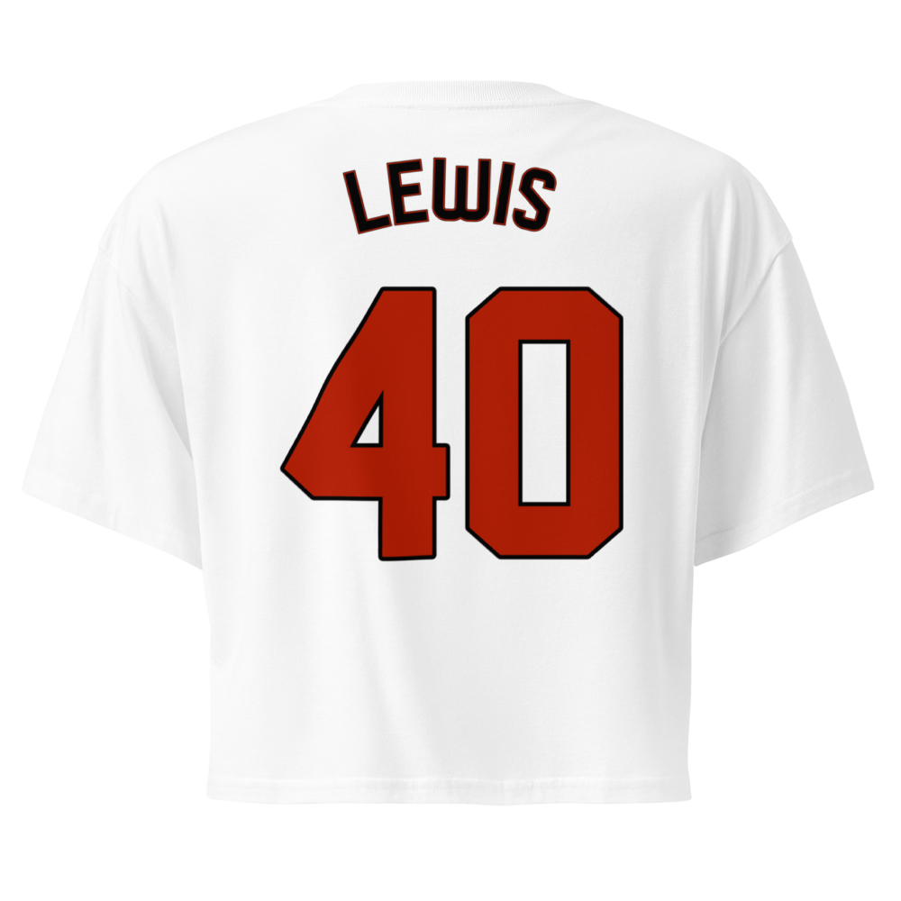 Aries Lewis | Jersey Style Crop Top