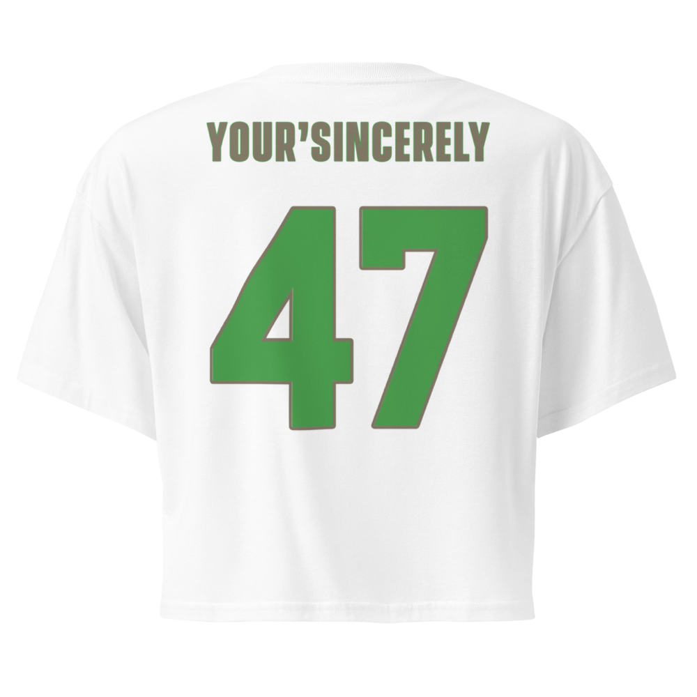 Sincere Harris | Jersey Style Crop Top