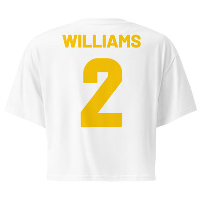 Quentin Williams | Jersey Style Crop Top