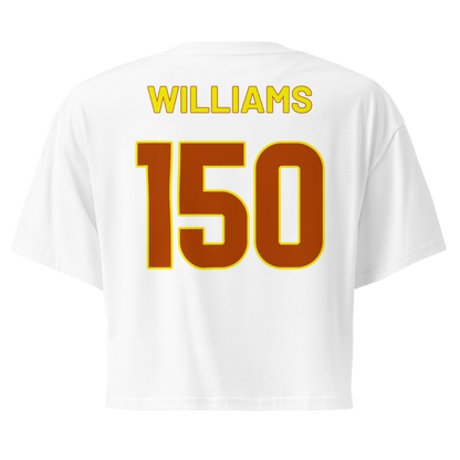 Sayvair Williams | Jersey Style Crop Top